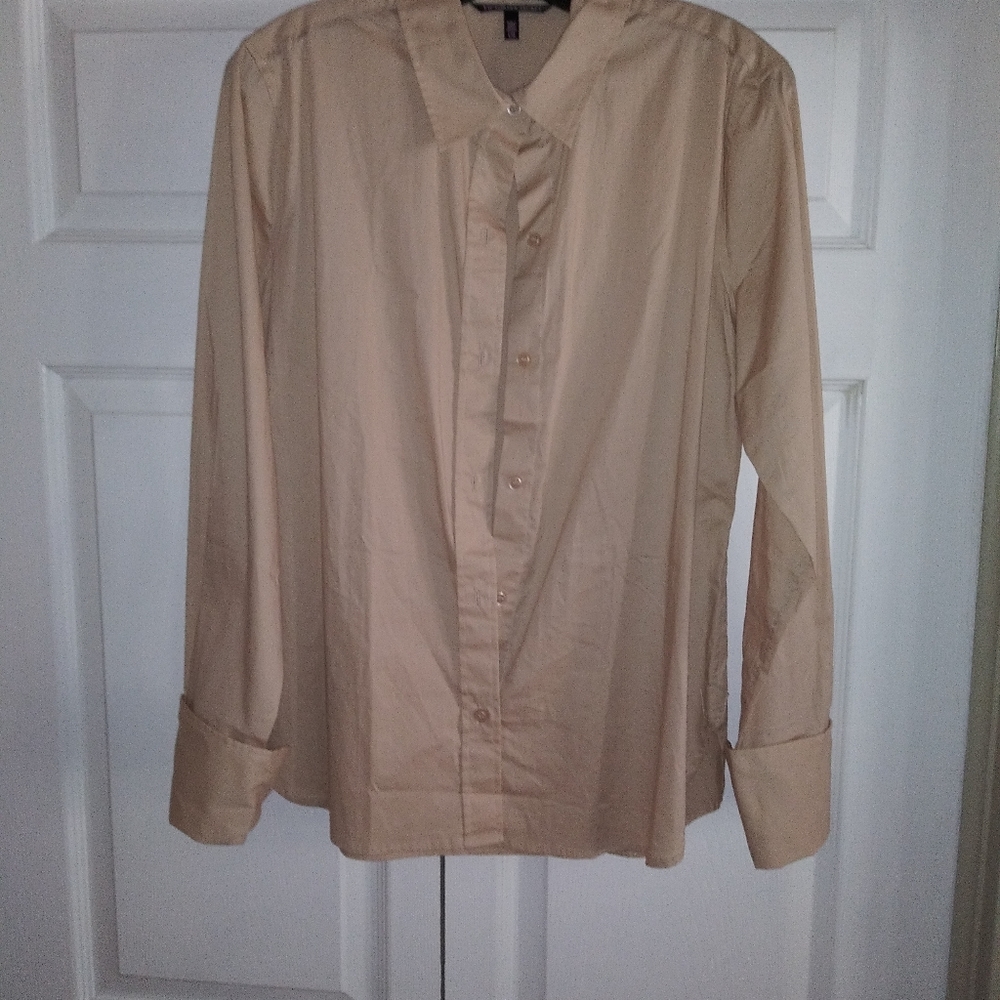 Victoria secret button up shirt